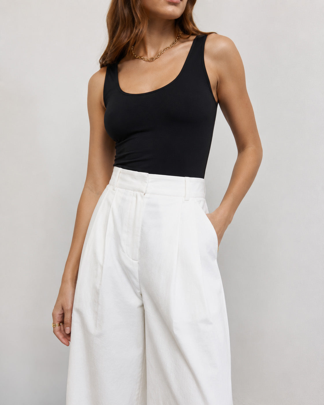 Classic Wide Leg Pant