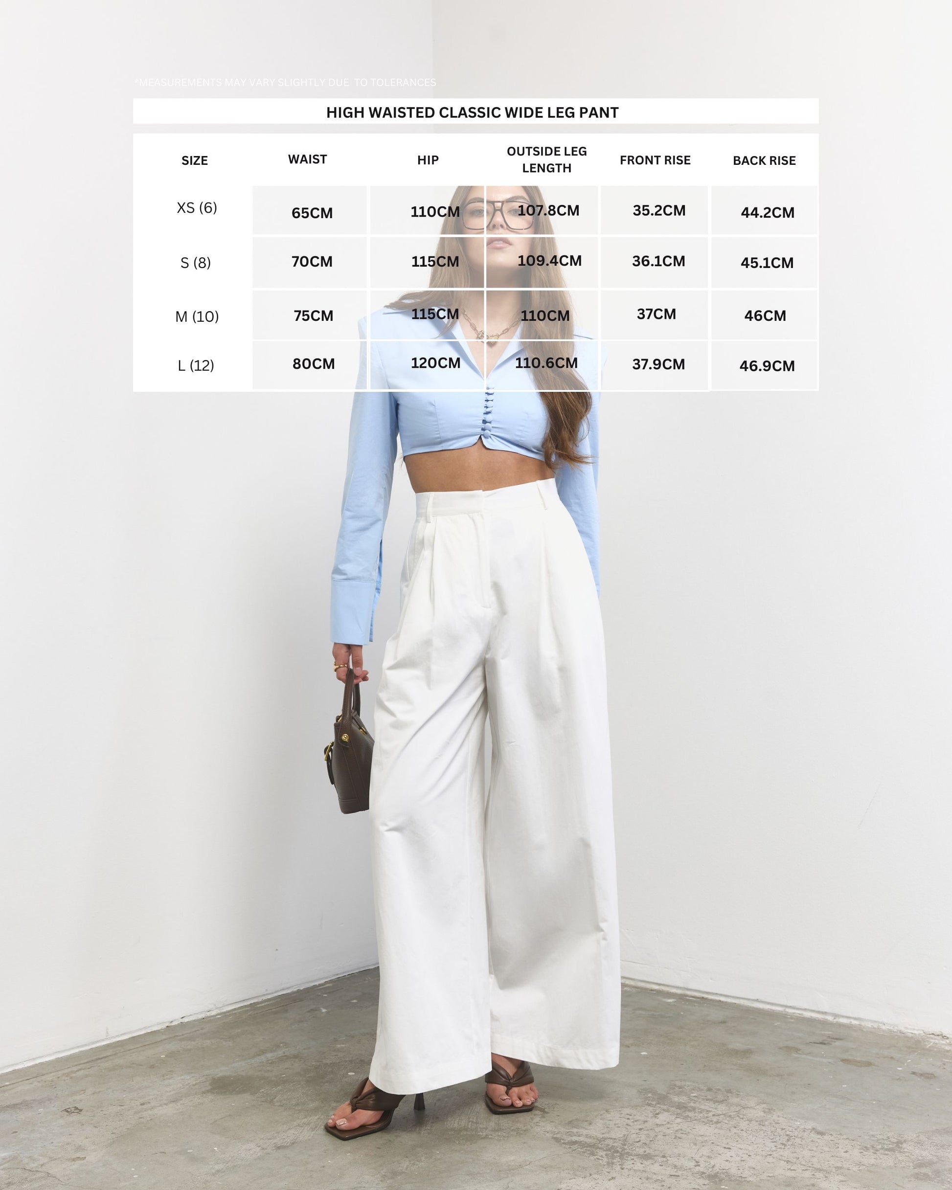 Classic Wide Leg Pant