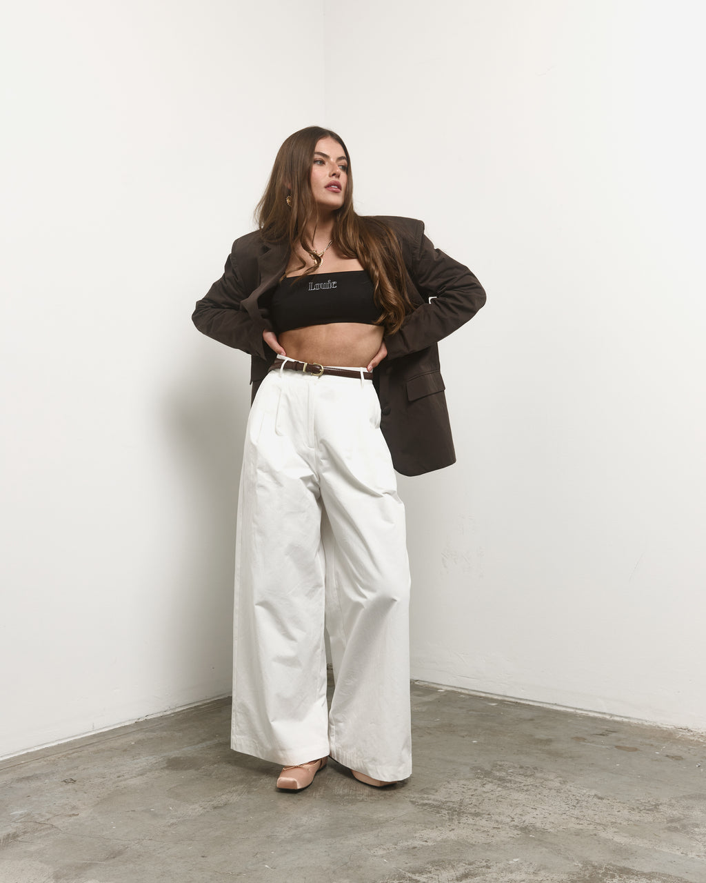 Embroidered Crop Top image 3