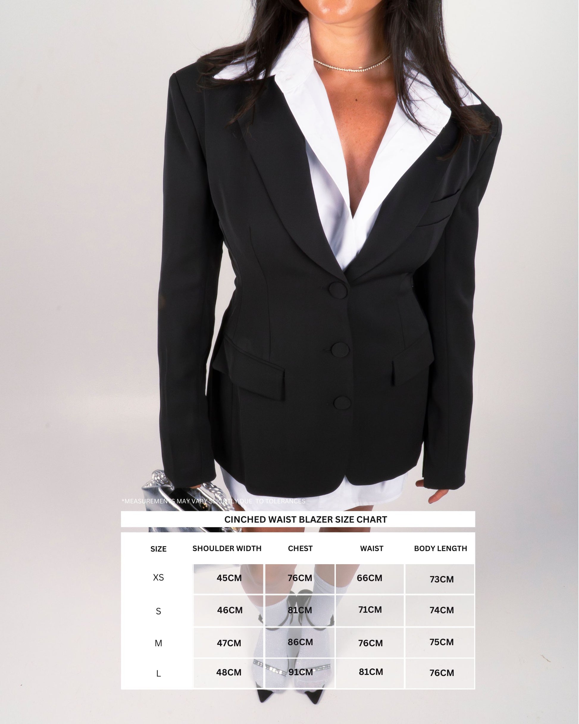 Cinched Waist Blazer