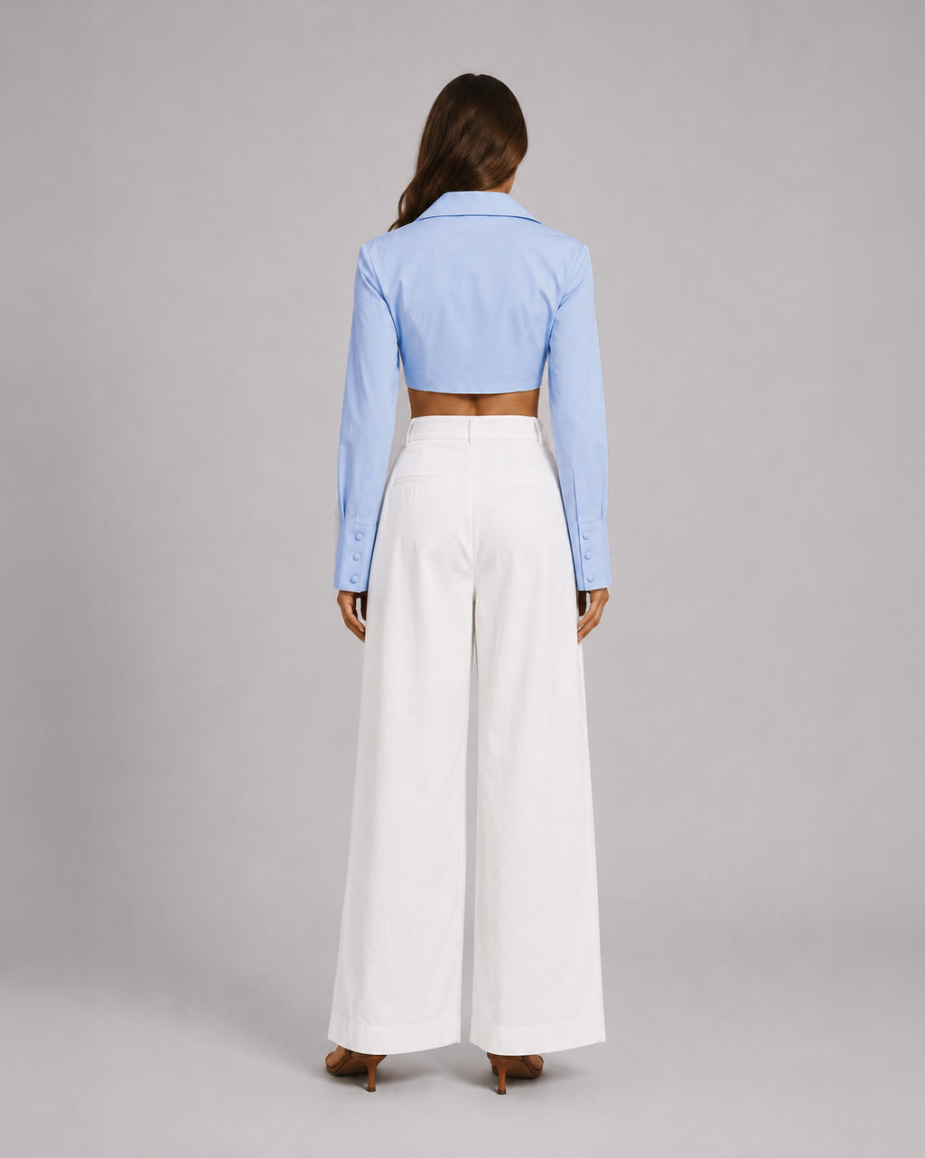 Power Play Cropped Shirt
