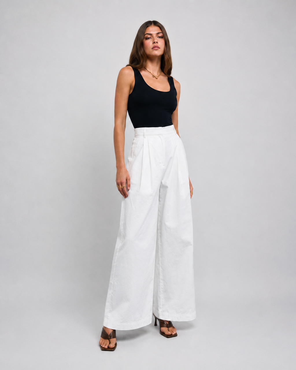 Classic Wide Leg Pant