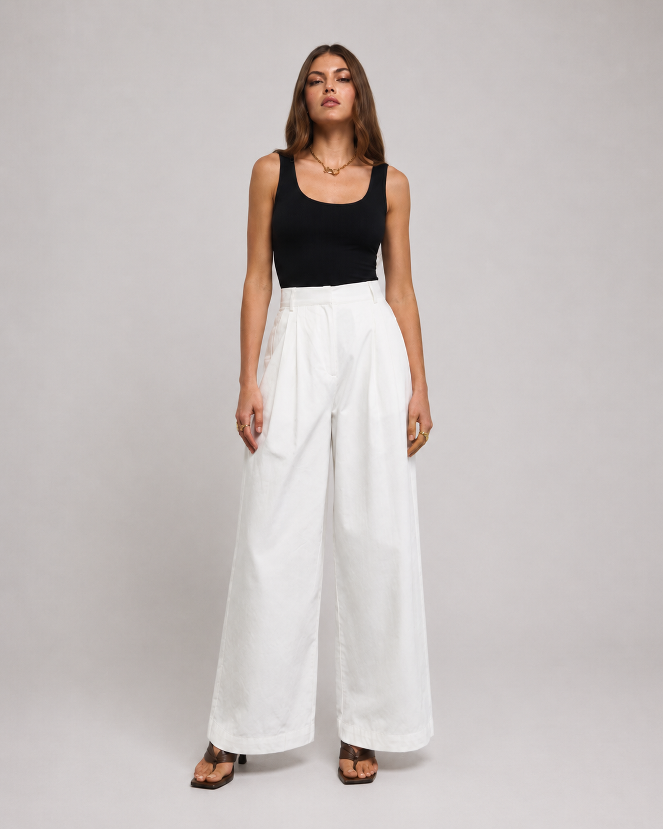 Classic Wide Leg Pant