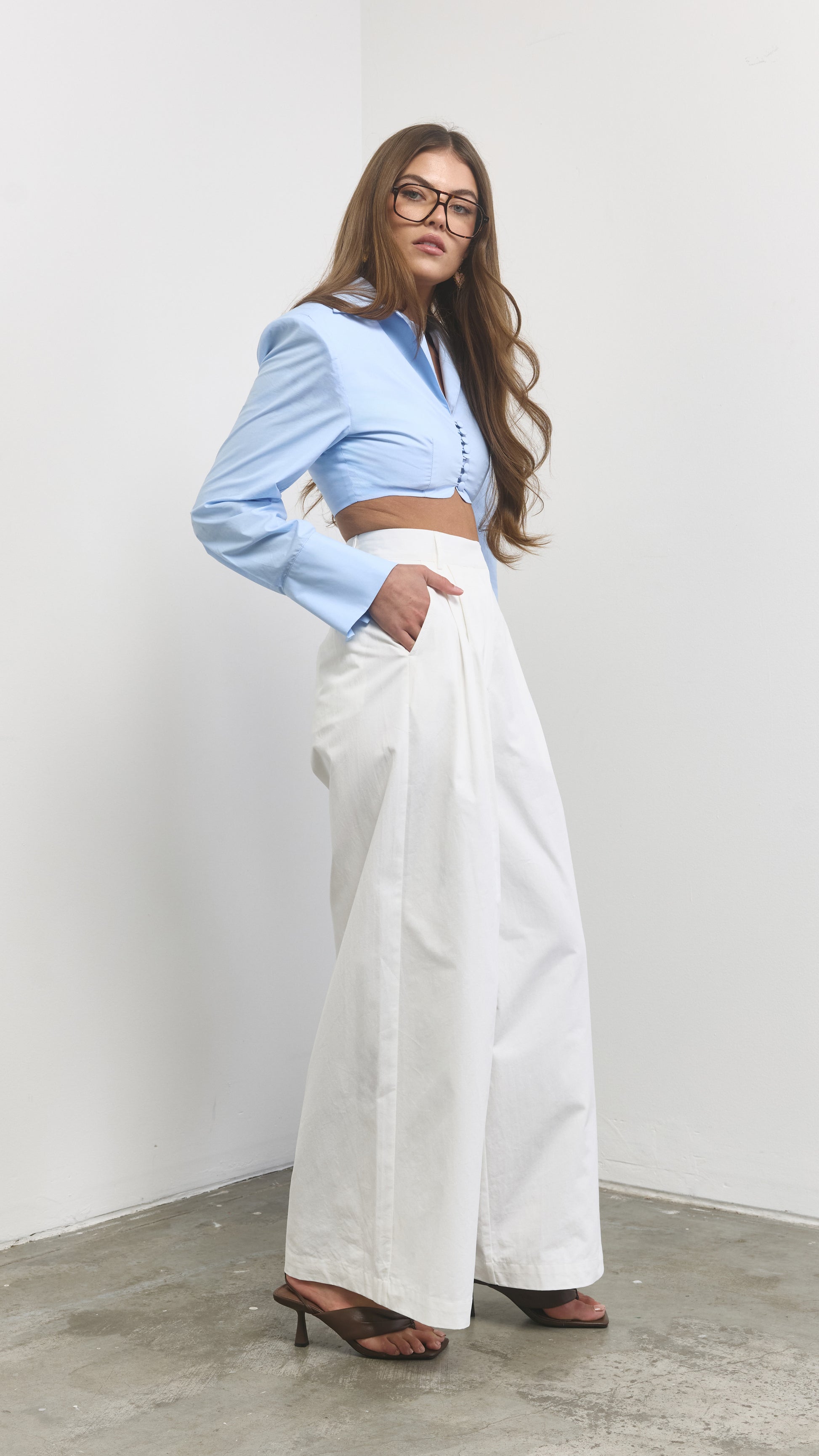Classic Wide Leg Pant