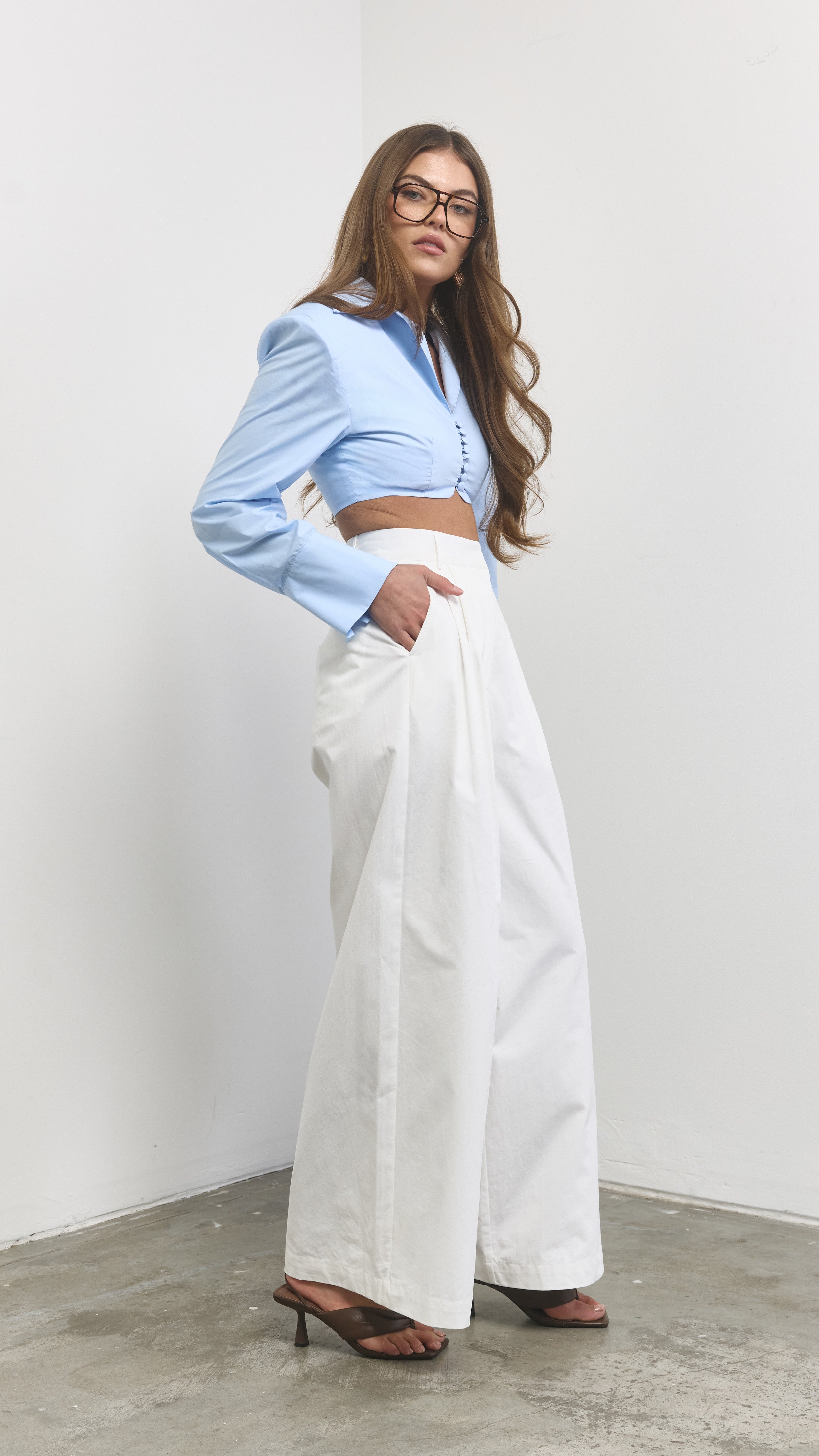 Classic Wide Leg Pant