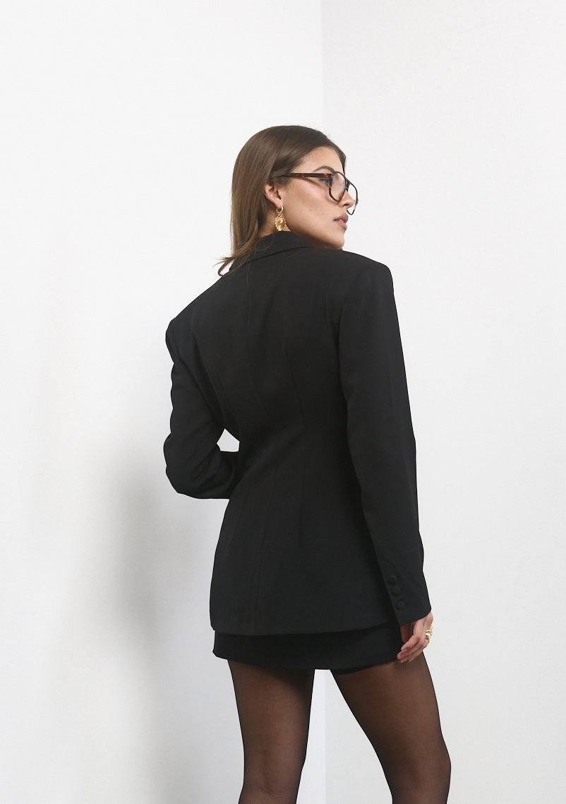 Cinched Waist Blazer