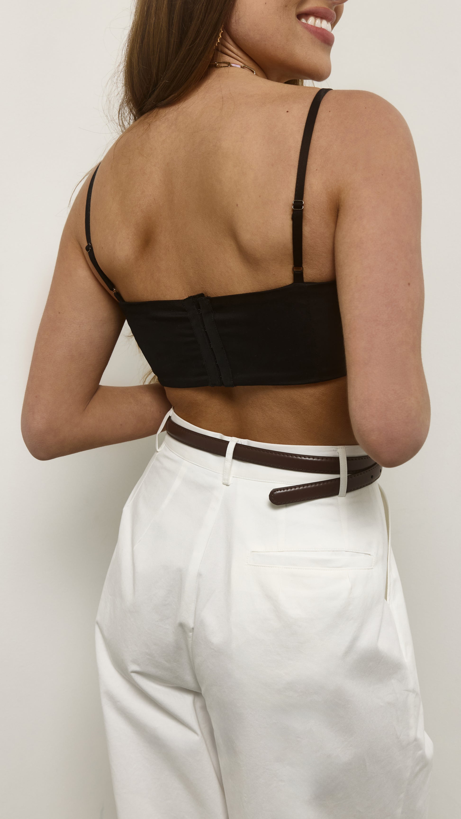 Embroidered Crop Top