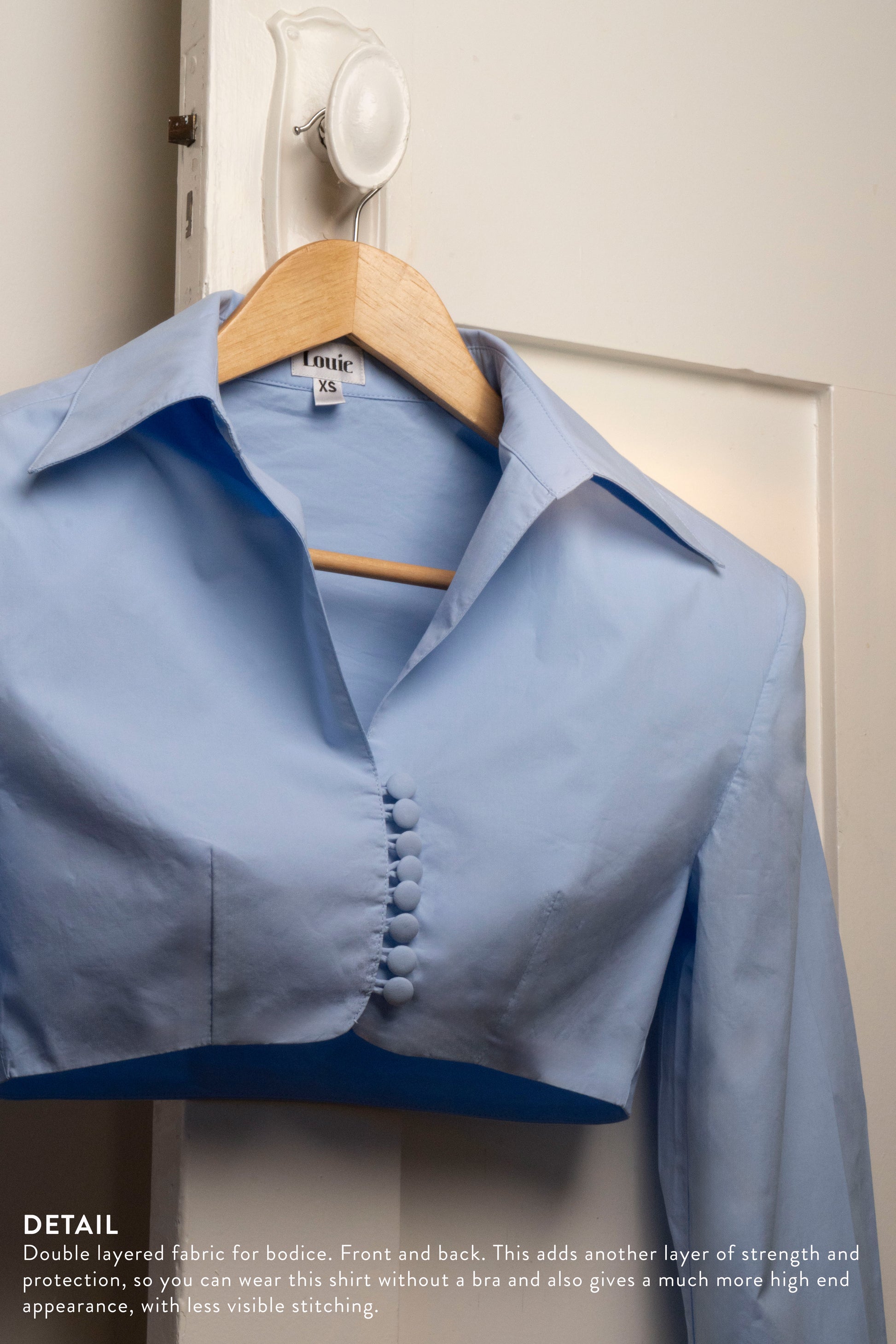 Power Play Cropped Shirt