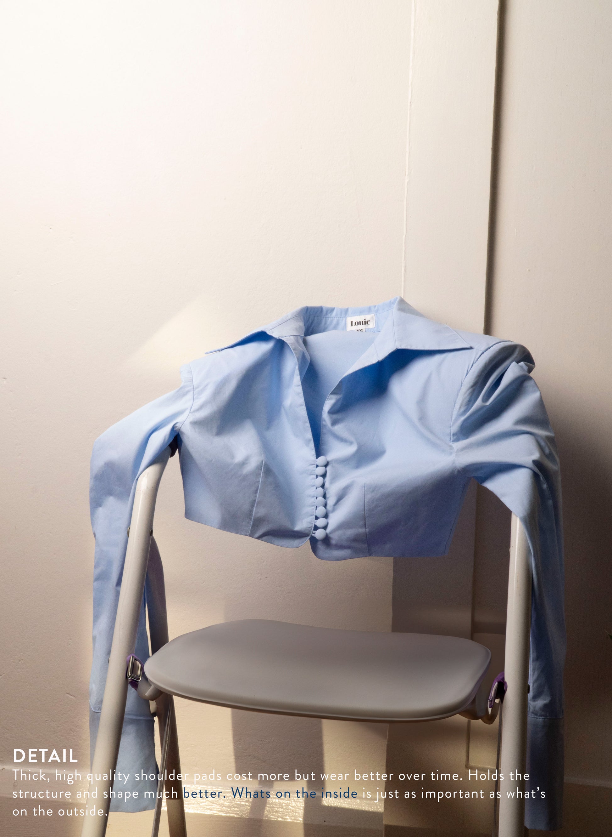 Power Play Cropped Shirt