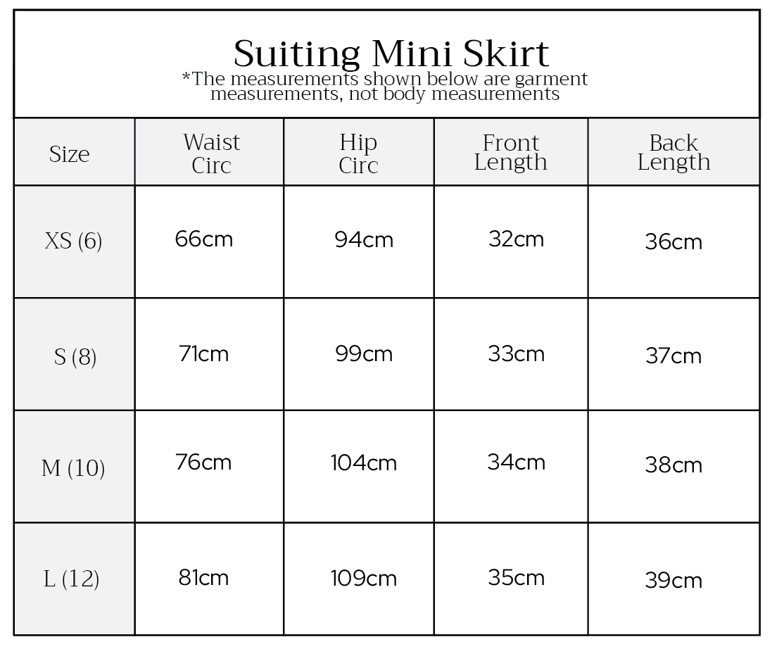 Size Guide